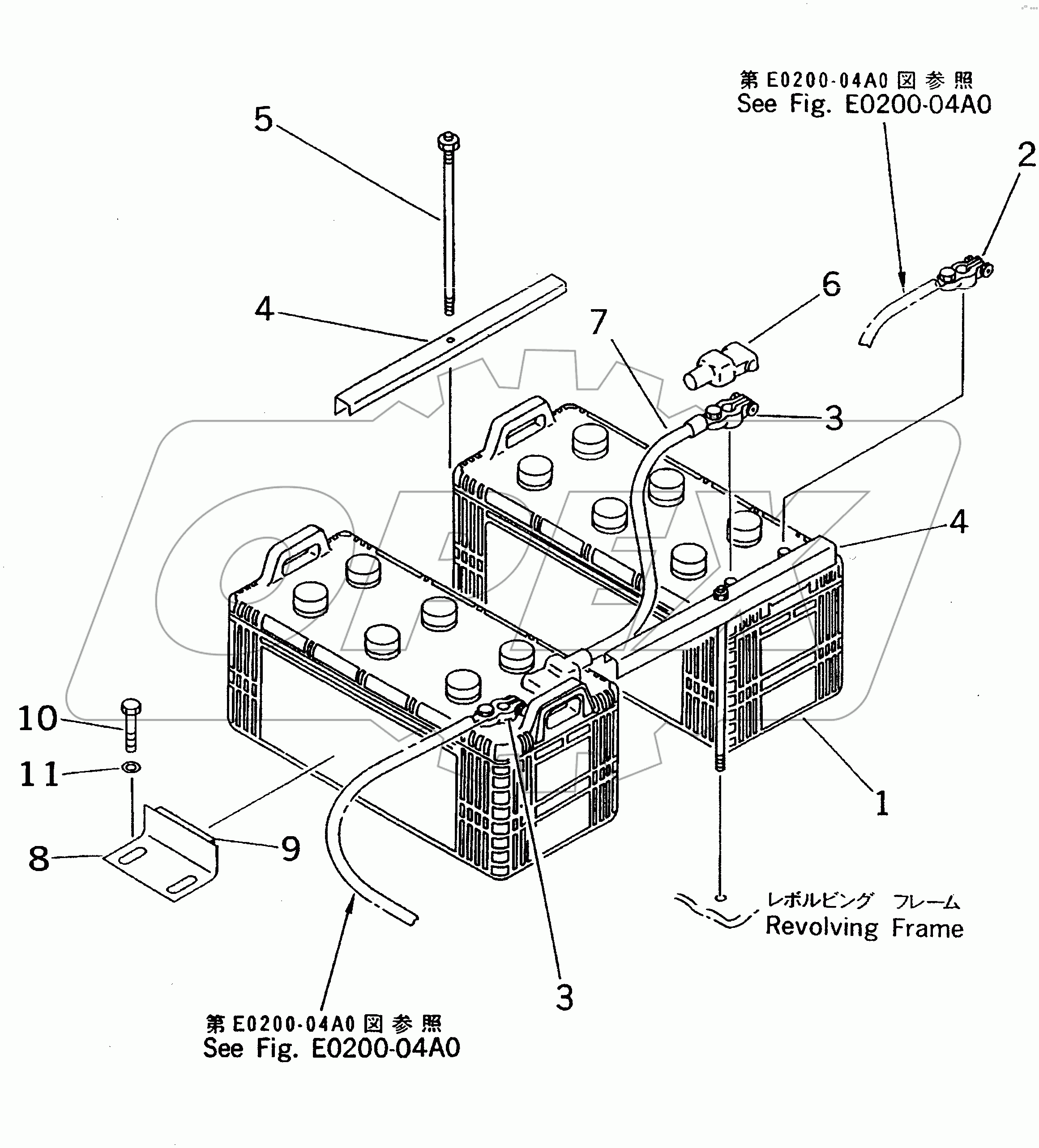  BATTERY (LARGE CAPACITY) (WET) (NX300)(#30500-)
