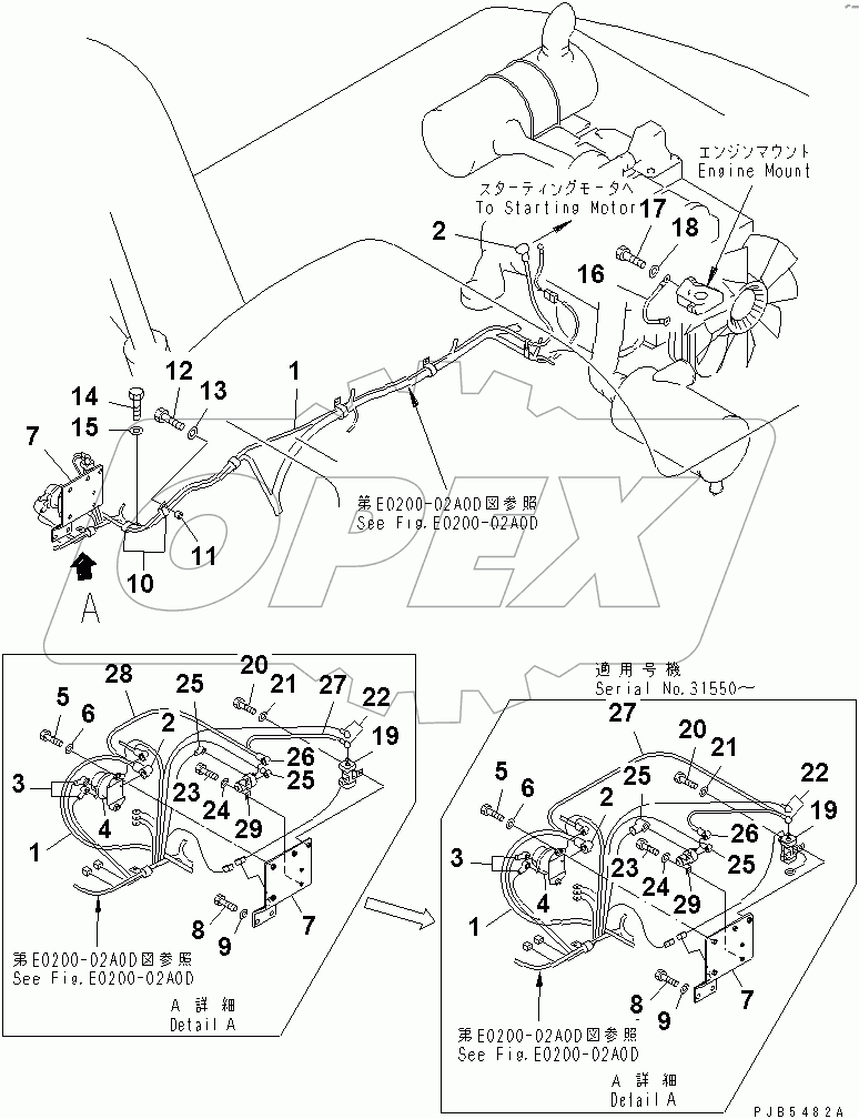  WIRING (STARTING HARNESS)(#30980-)