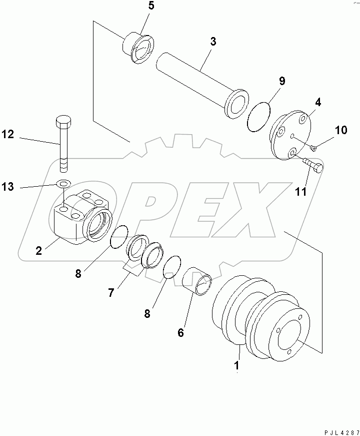  CARRIER ROLLER(#31682-)