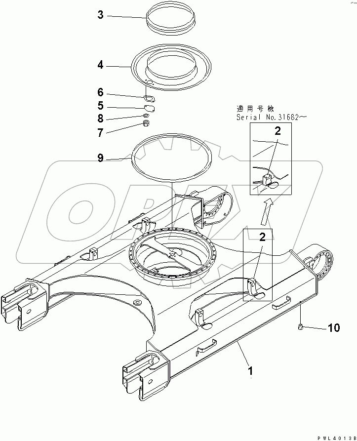  TRACK FRAME(#30690-)