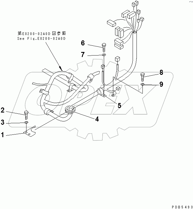  WIRING (CLAMP)(#30980-)