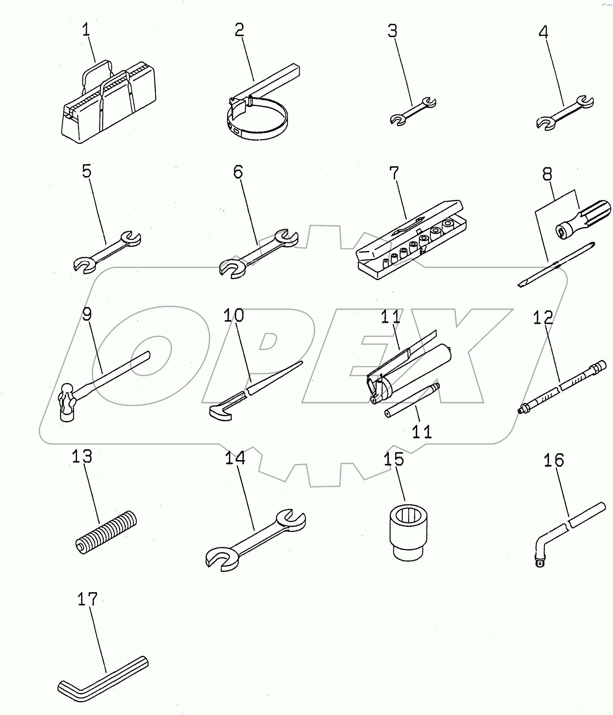  TOOL KIT(#30001-30915)