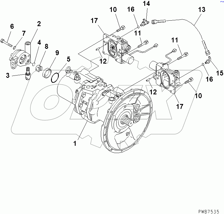  MAIN PUMP (1/9)(#30500-30979)
