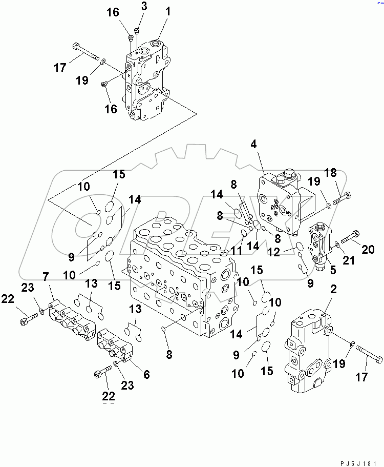  MAIN VALVE (1/11)(#30001-30499)