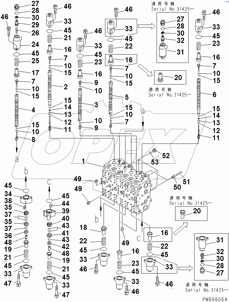  MAIN VALVE (1/11)(#31199-)