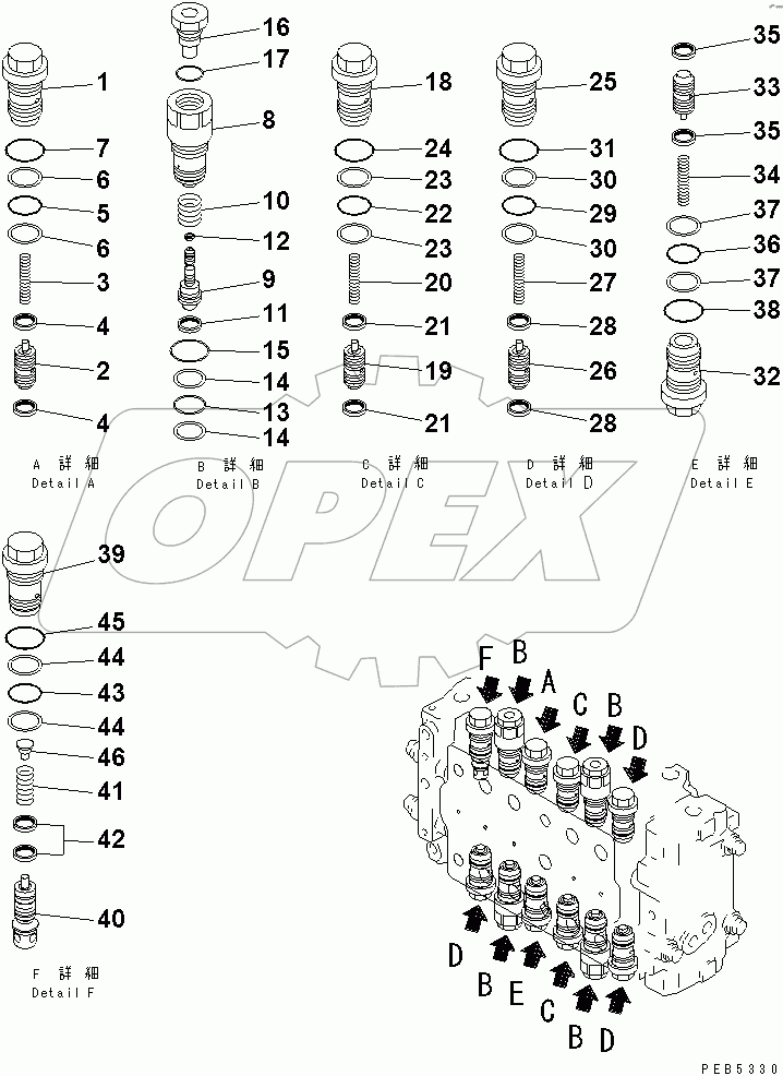  MAIN VALVE (3/11)(#30916-31198)