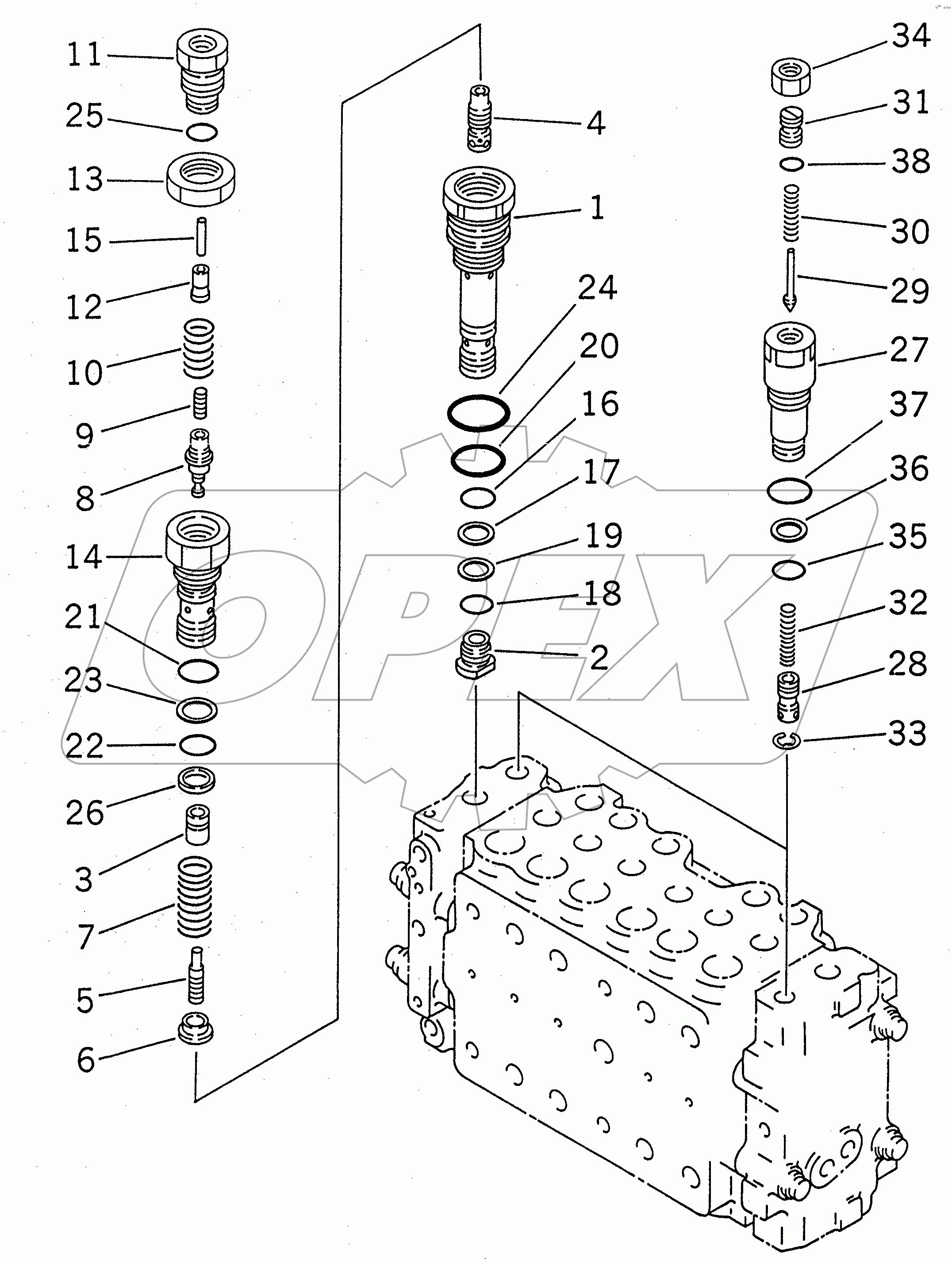  MAIN VALVE (7/11)(#30001-30499)