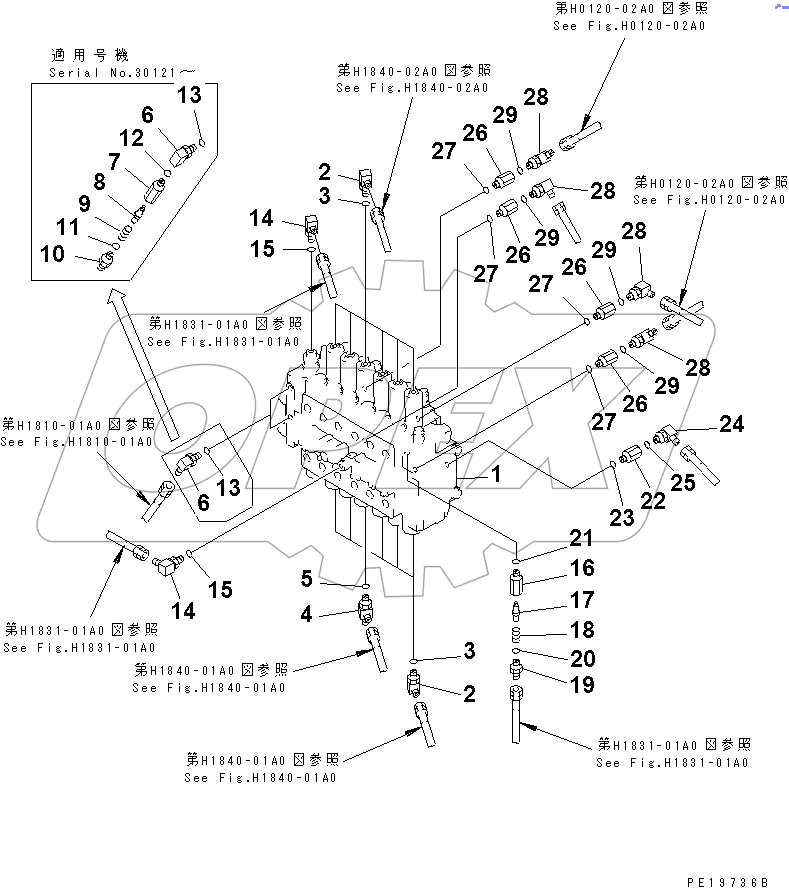  MAIN VALVE (VALVE)(#30001-30390)
