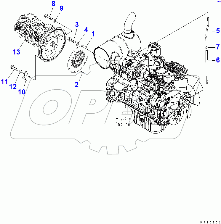 DAMPER PUMP AND TUBE