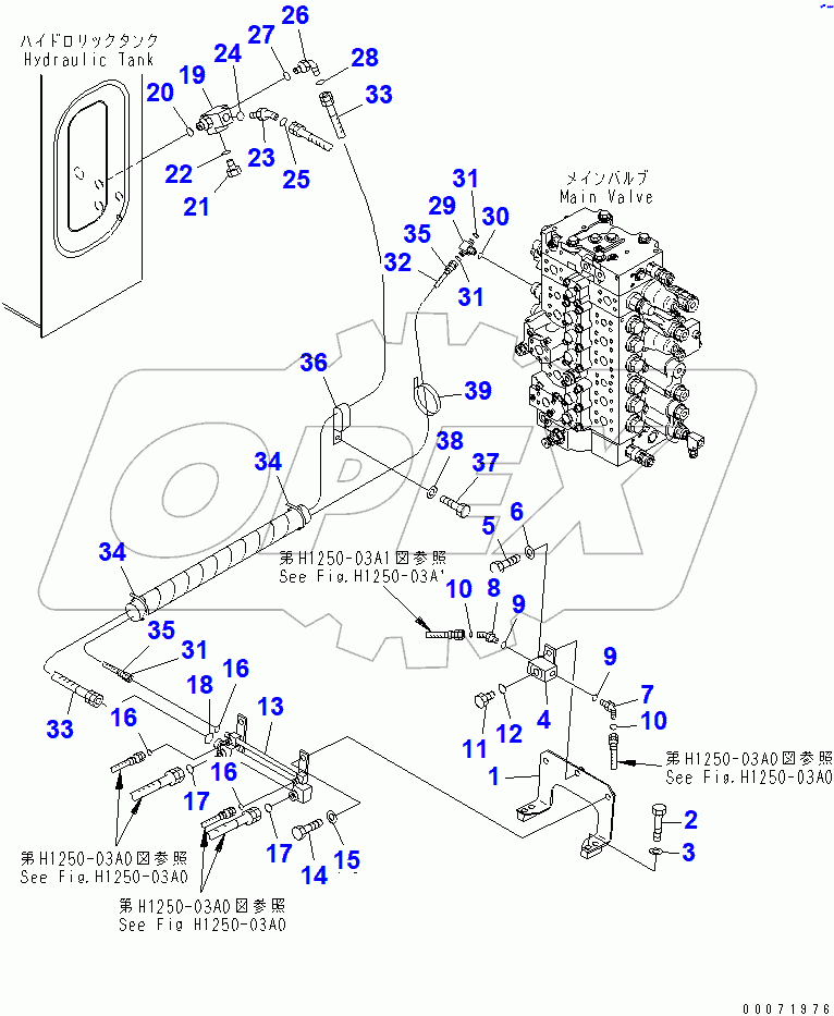  BURST VALVE PIPING (BOOM)