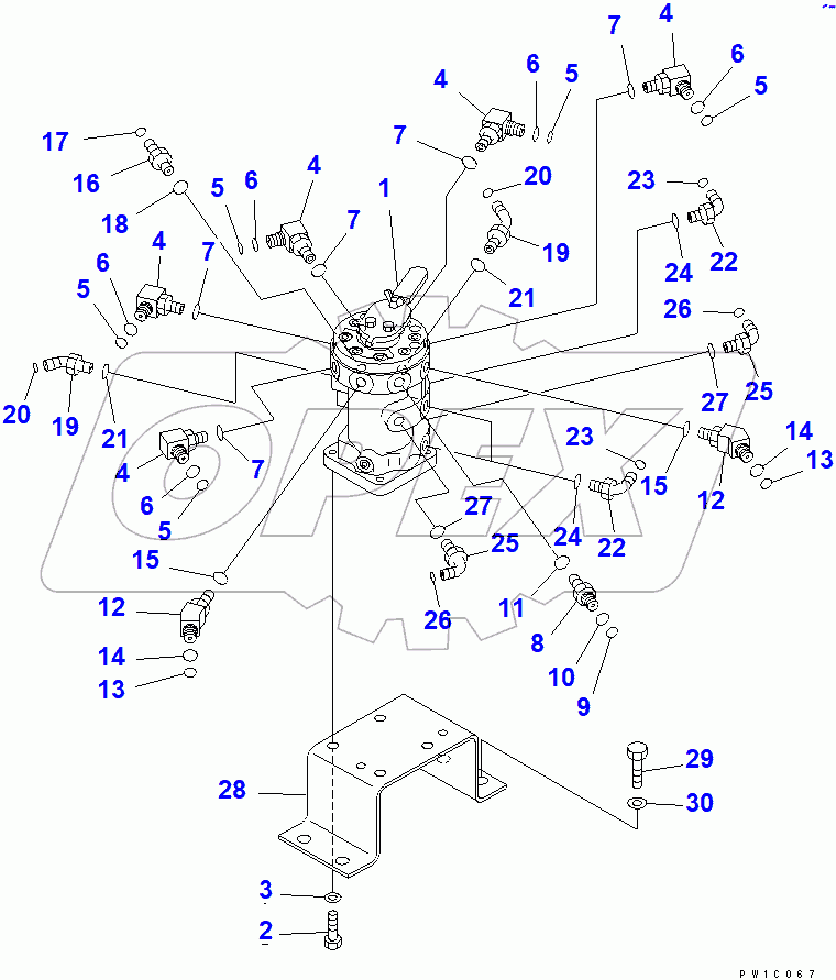  MULTI PATTERN VALVE (4 WAY)
