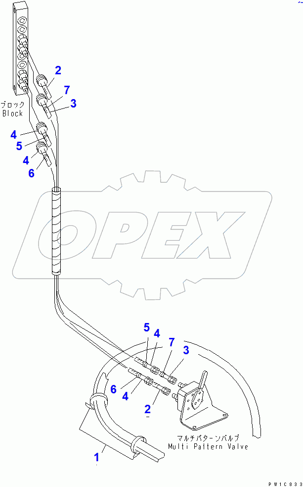  MULTI PATTERN VALVE (HOSE) (2 WAY)