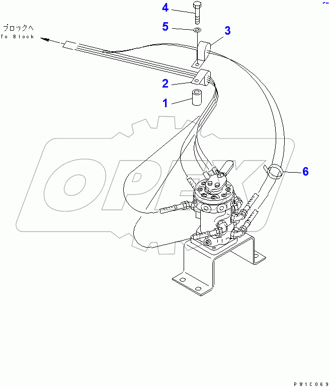  MULTI PATTERN VALVE (CLAMP) (4 WAY)