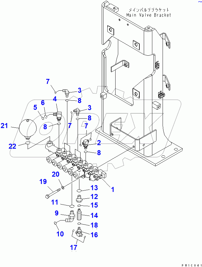  SOLENOID VALVE (VALVE) (1 ACTUATOR)