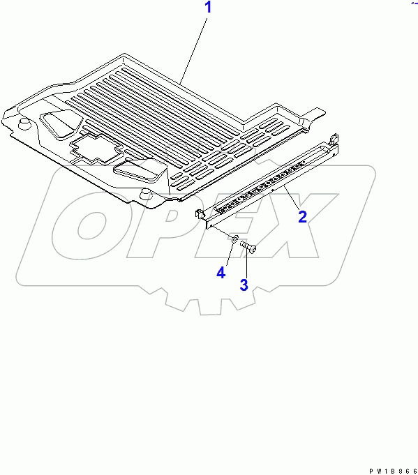  FLOOR MAT(#60001-65000)