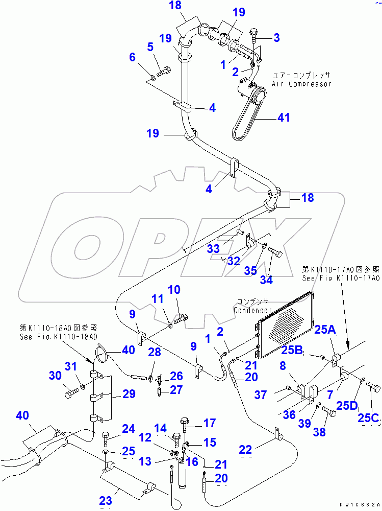  AIR CONDITIONER (HOSE)(#60001-65000)