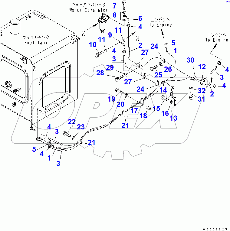  FUEL PIPING(#60283-)