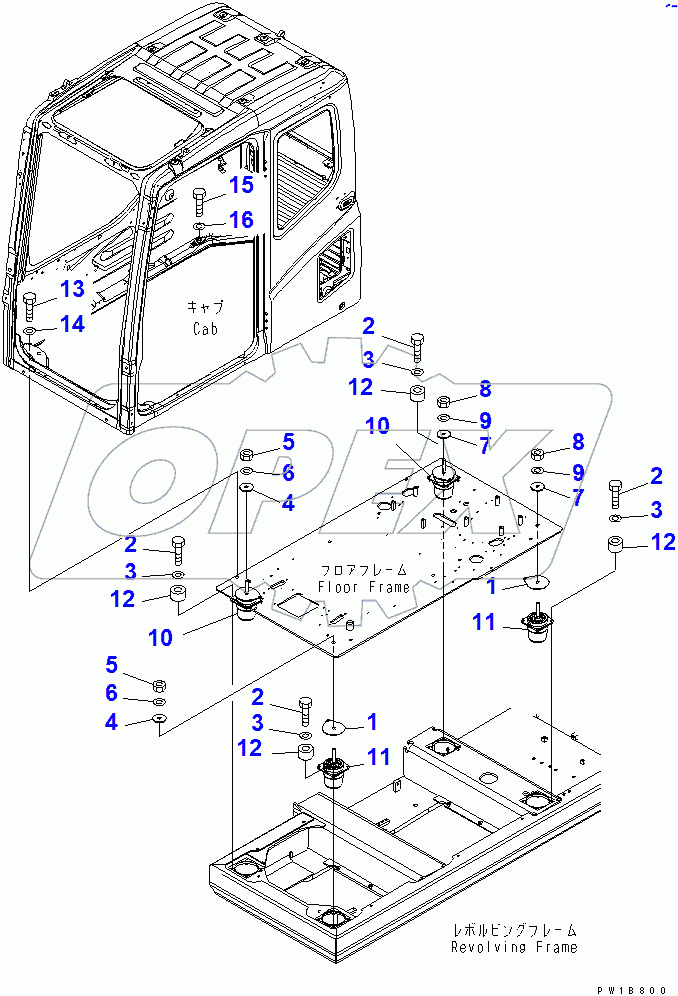  FLOOR MOUNT(#60001-65000)