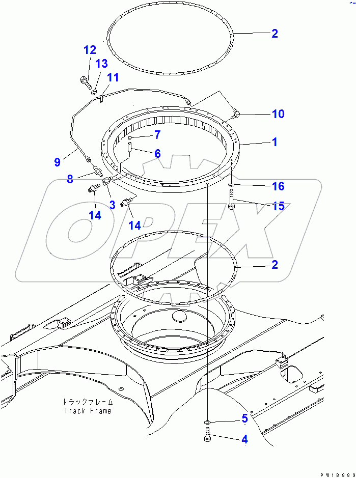  SWING CIRCLE (-30 SPEC.)