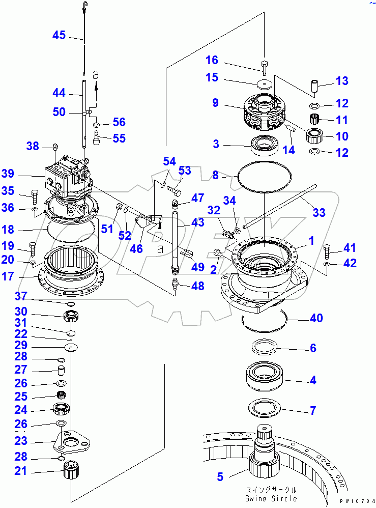  SWING MACHINERY(#60001-60353)