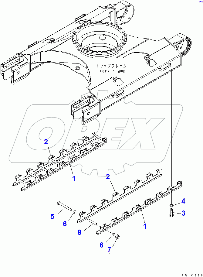  TRACK FULL ROLLER GUARD