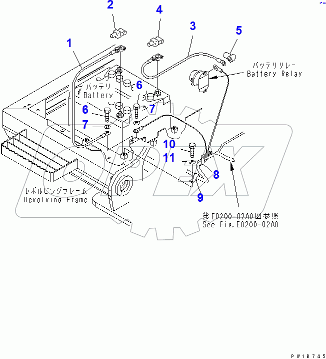  WIRING (BATTERY CASE)(#60001-65000)