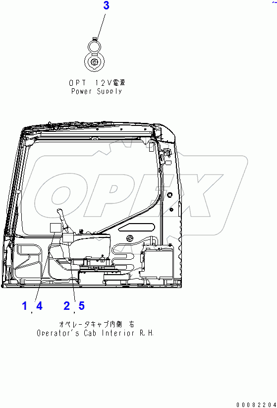  PLATE (12V POWER SOURCE)(#60001-69903)