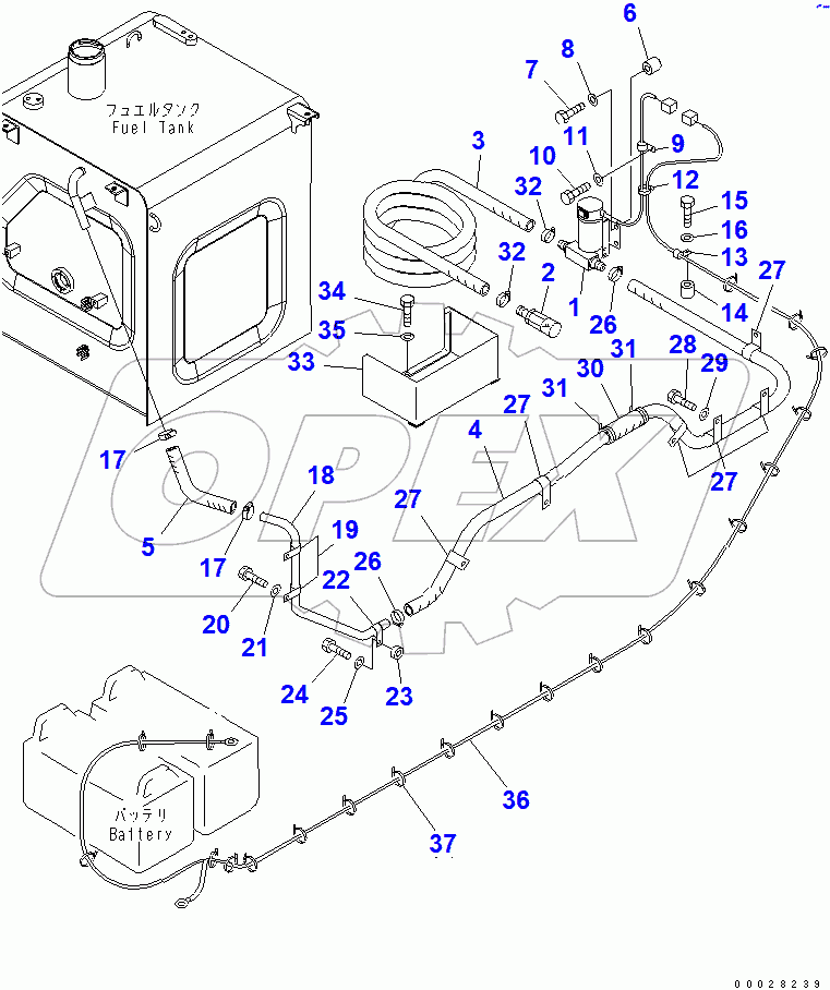  FUEL SELF CHARGE PUMP(#60625-)