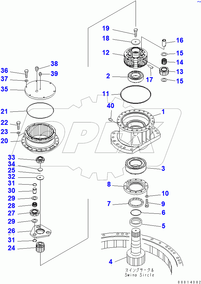  SWING MACHINERY (SUPPLY ONLY)(#60601-)