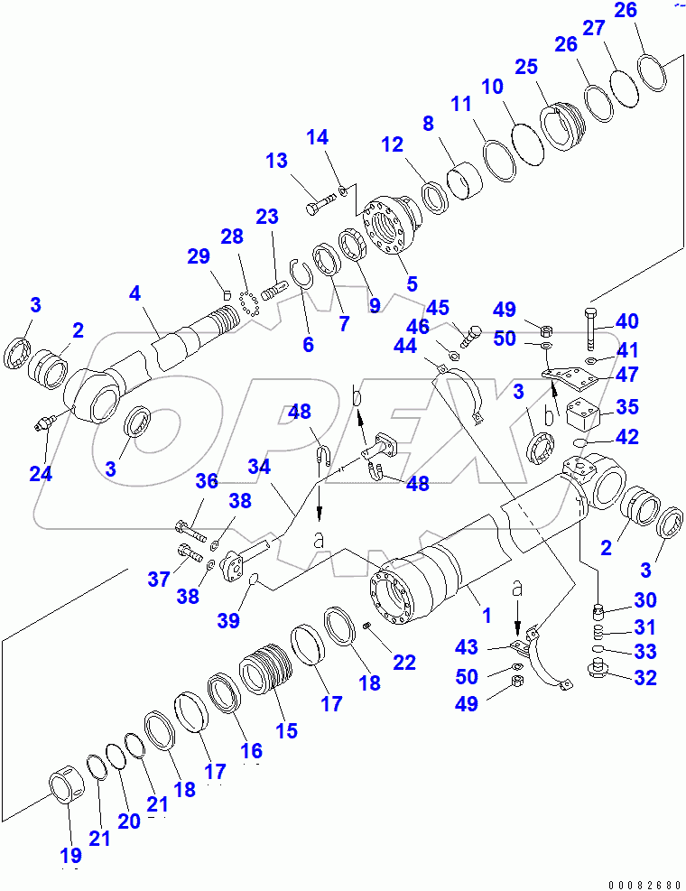  ARM CYLINDER(#60767-)