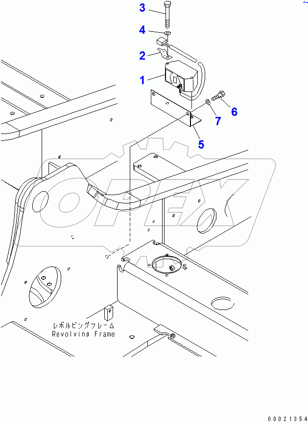  TRAVEL ALARM(#65001-)