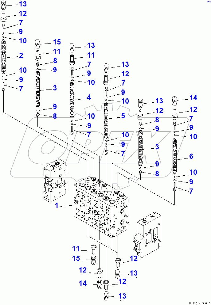  CONTROL VALVE (1/16)