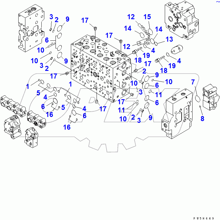  CONTROL VALVE (5/16)