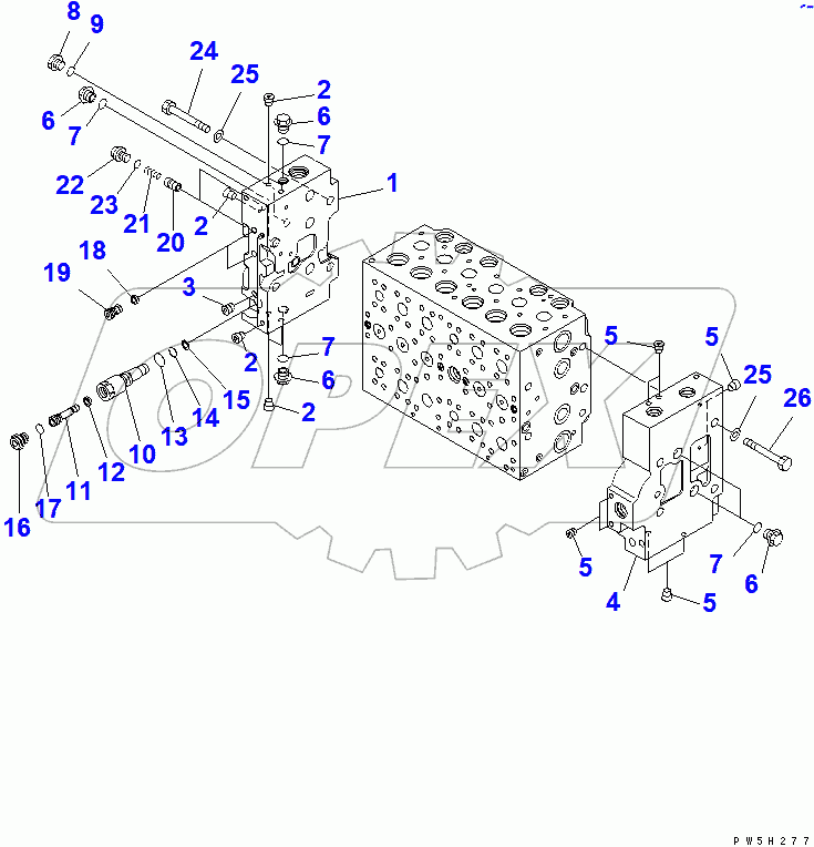  CONTROL VALVE (7/16)(#60001-69810)