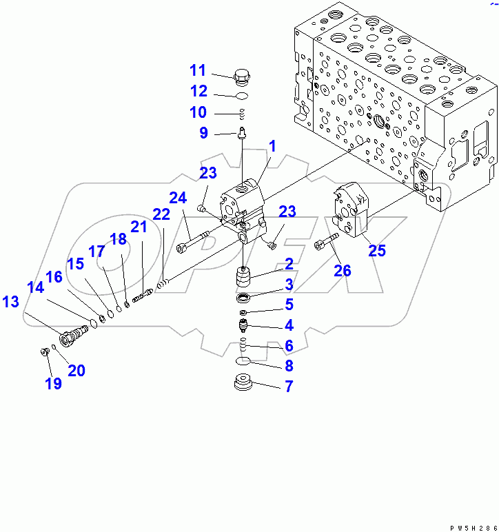  CONTROL VALVE (16/16)