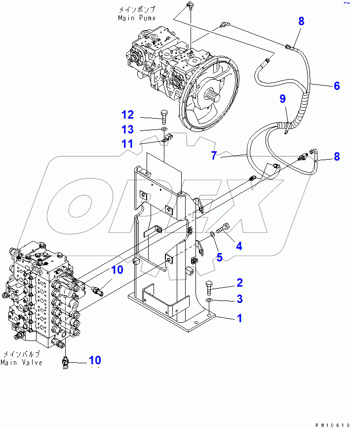  CONTROL VALVE (VALVE BRACKET)