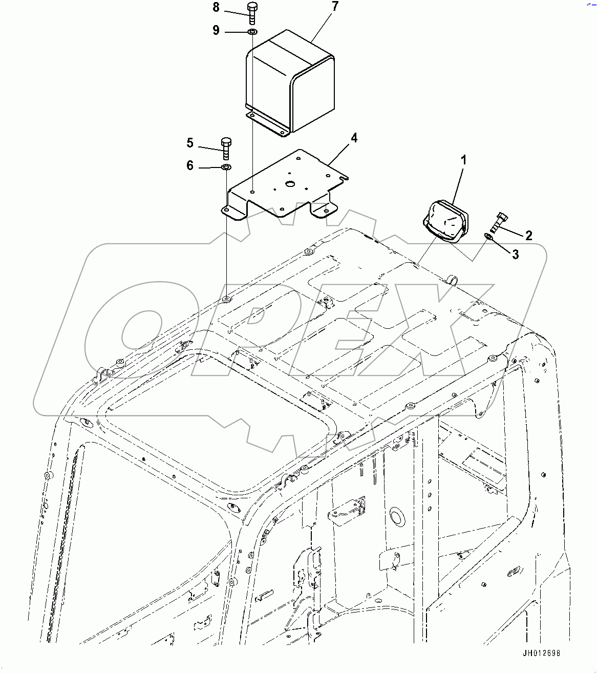  Beacon Lamp (#100001-)