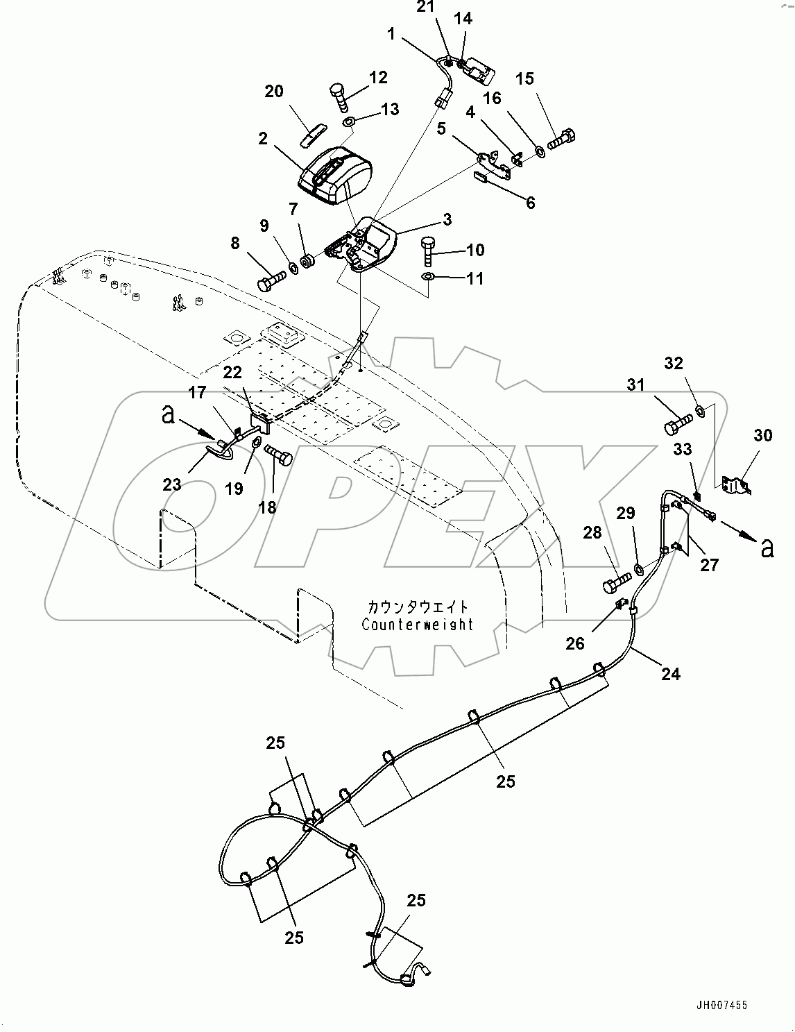  Rearview Camera (#100002-)