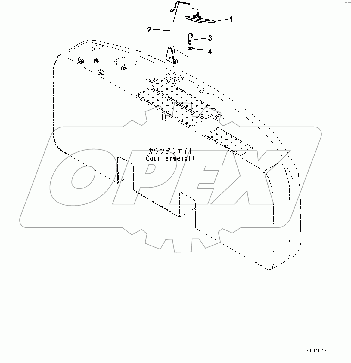  Rear Under View Mirror (#100001-)