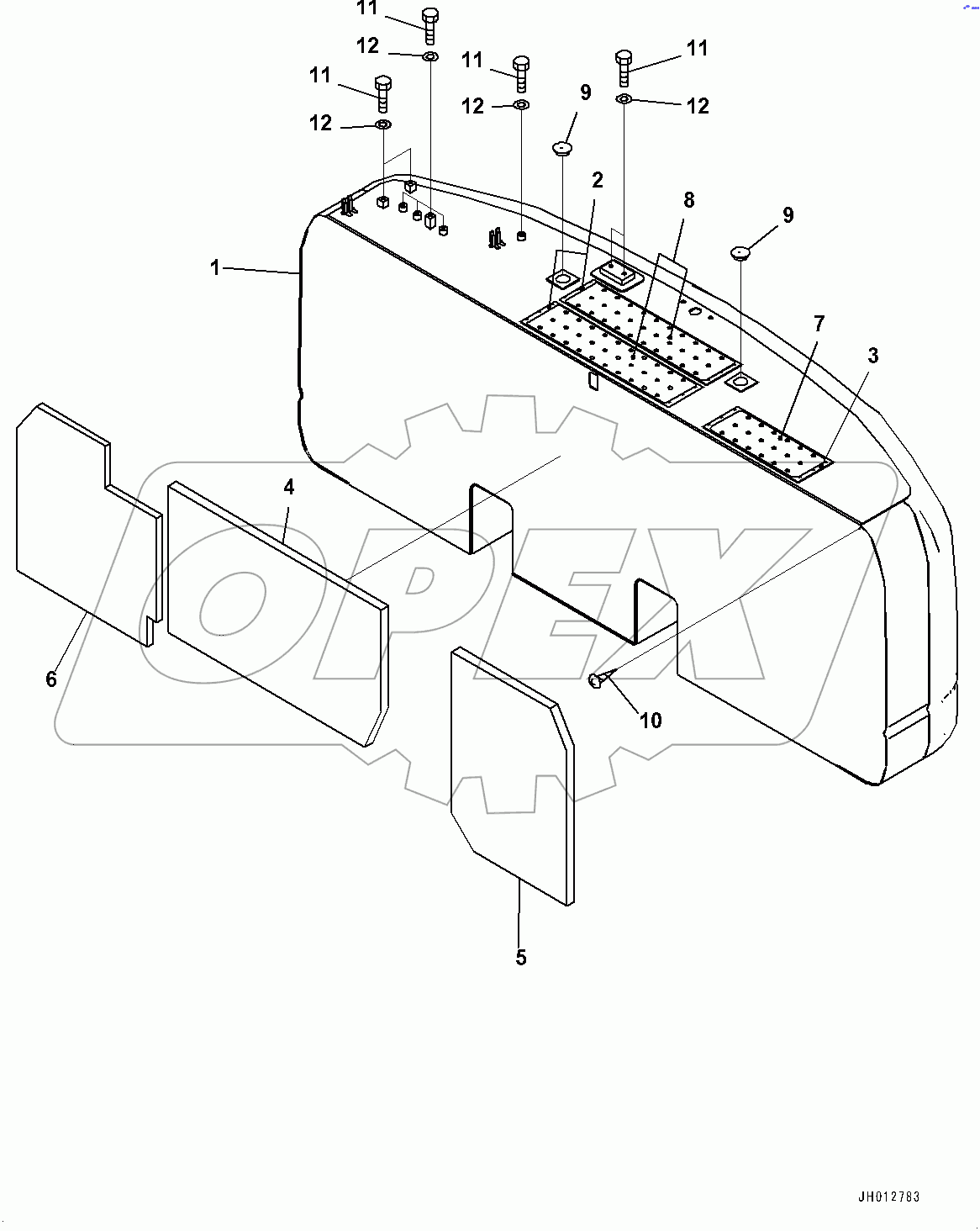  Counterweight (#100001-)