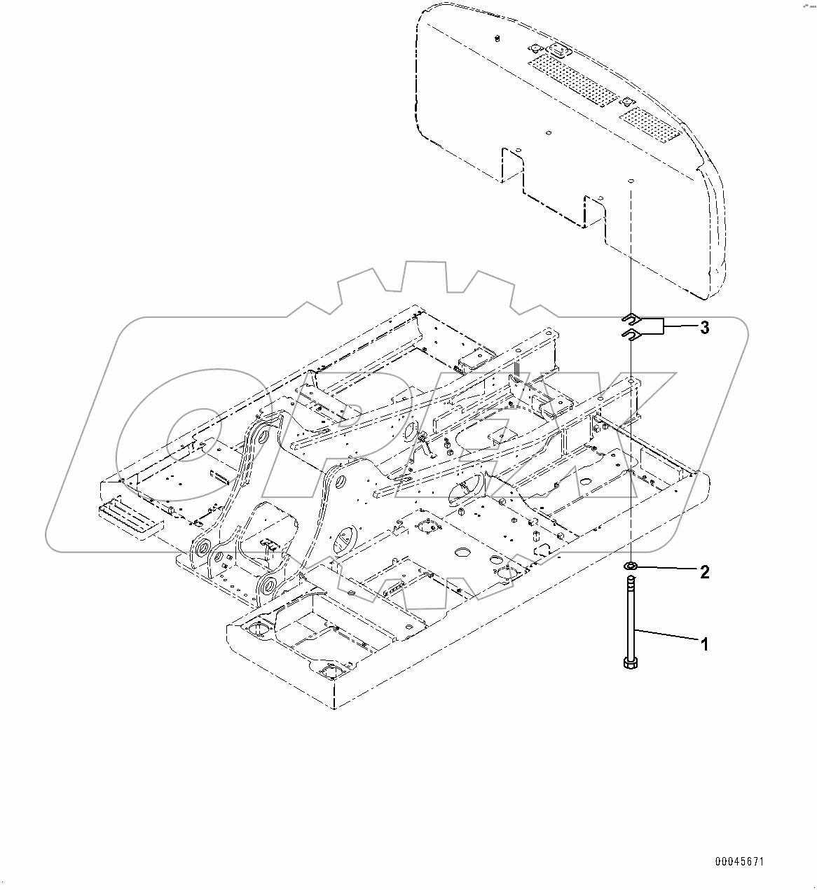  Counterweight Mounting (#100001-)