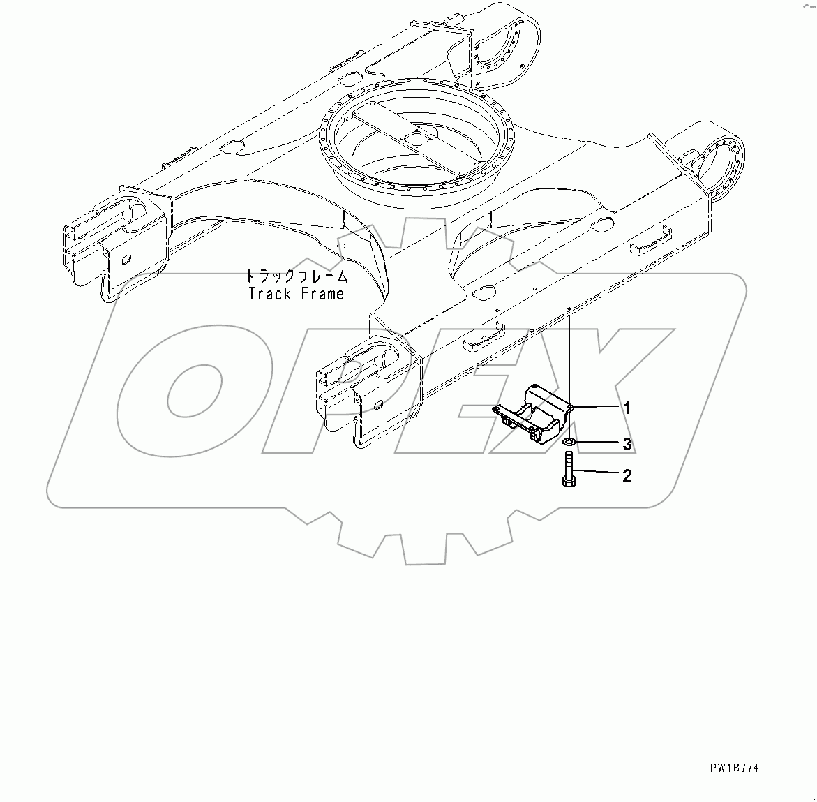  Track Roller Guard (#100001-)