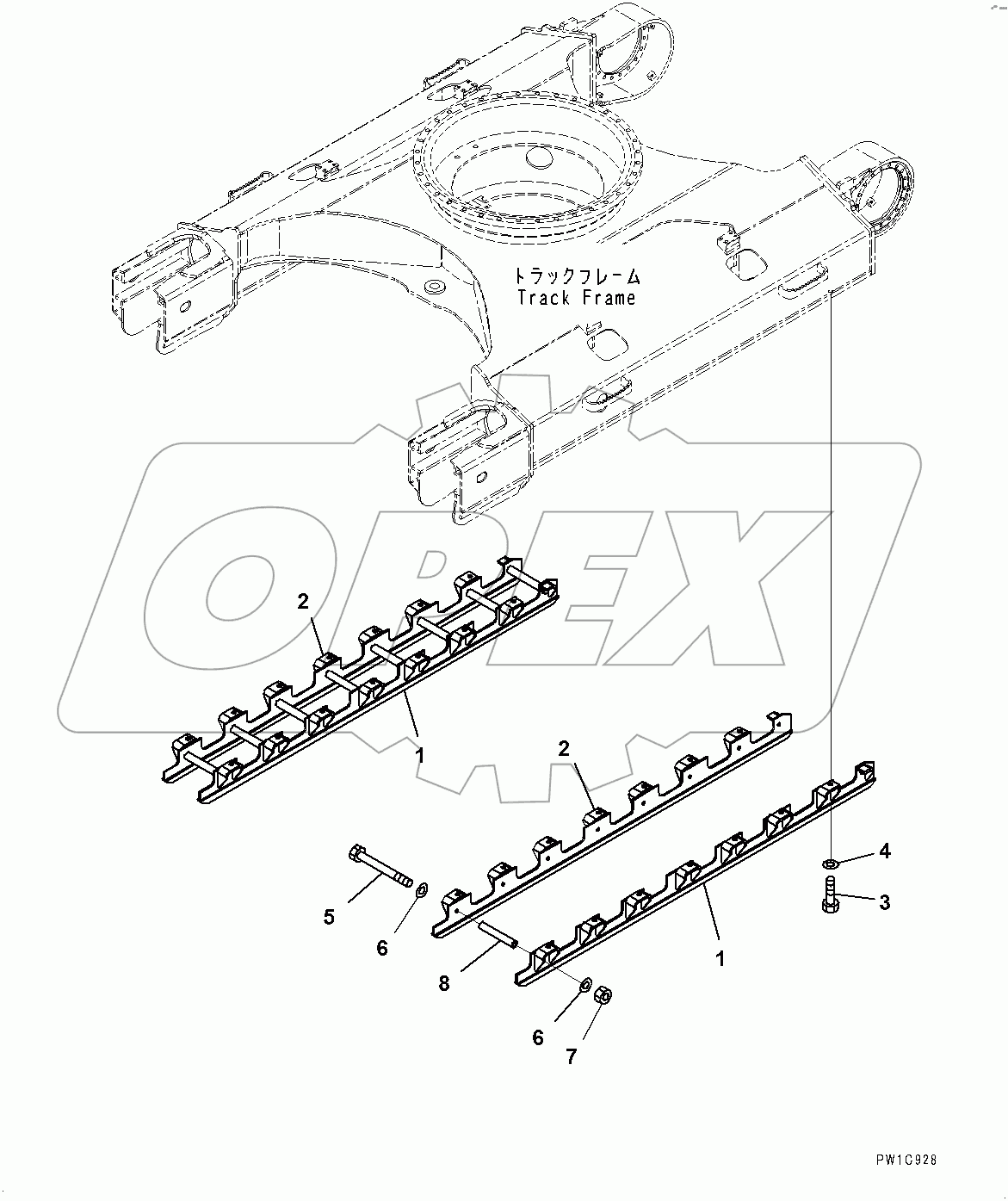  Track Roller Guard (#100001-)