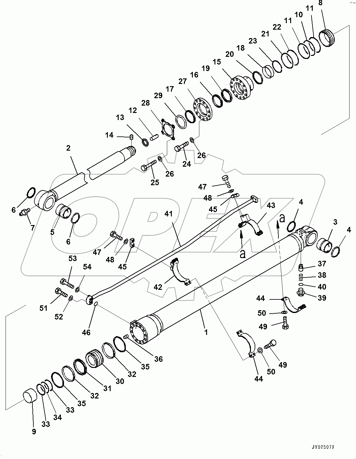  Arm Cylinder (#100001-)