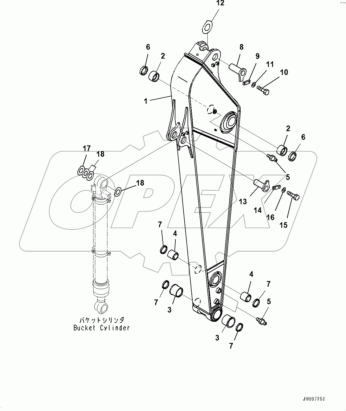 Arm, Arm and Pin (#100001-100001)