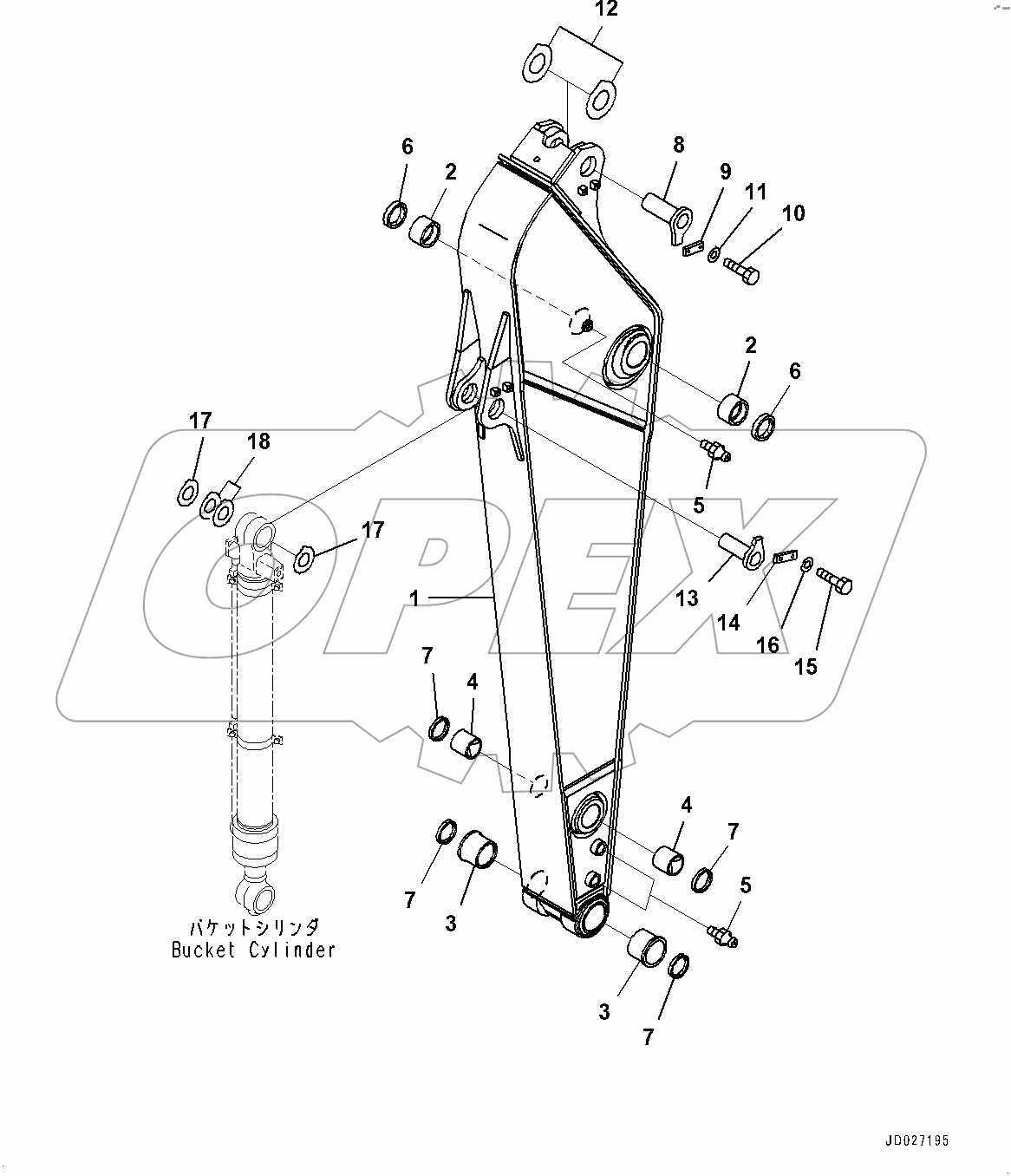  Arm, Arm and Pin (#100002-)