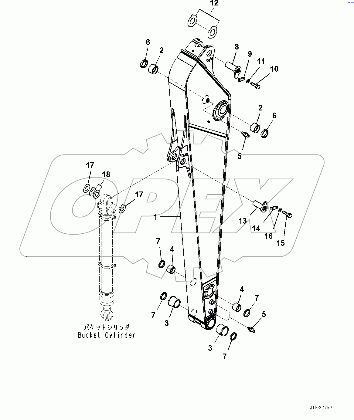  Arm, Arm and Pin (#100002-)