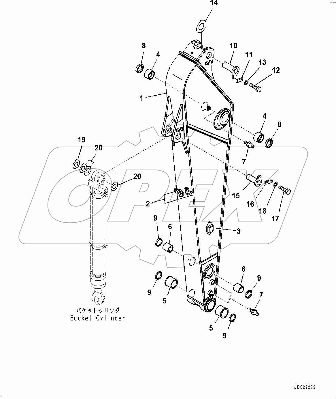  Arm, Arm and Pin (#100002-)