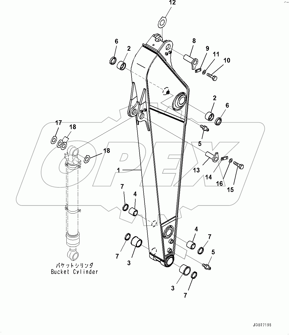  Arm, Arm and Pin (#100002-)