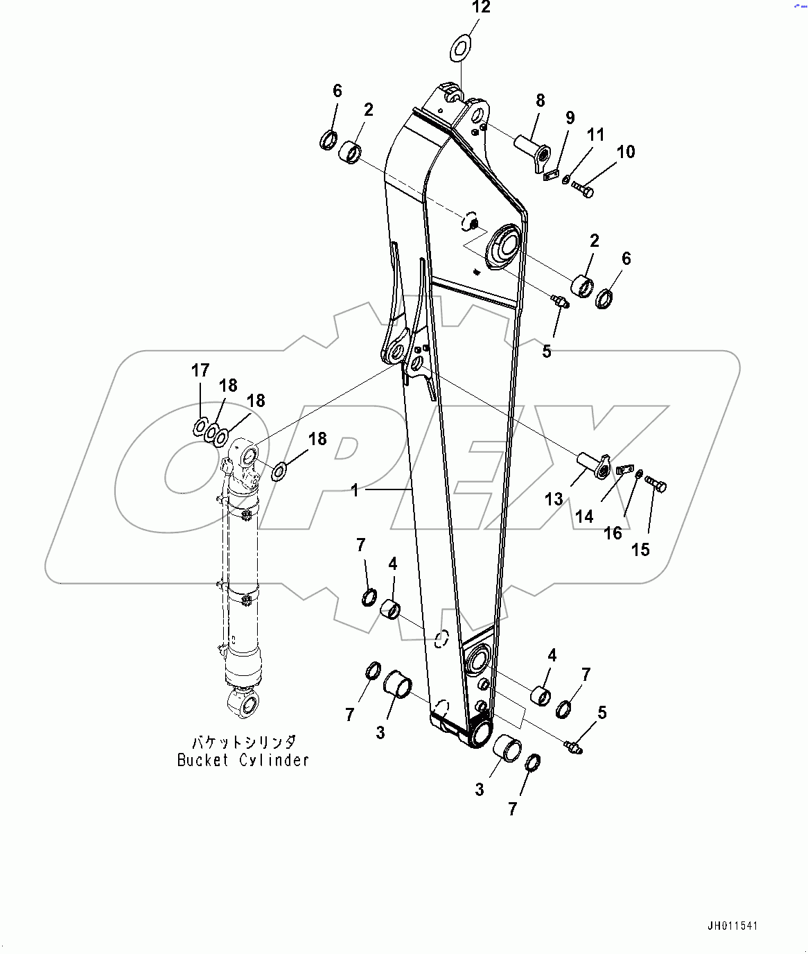 Arm, Arm and Pin (#100002-)